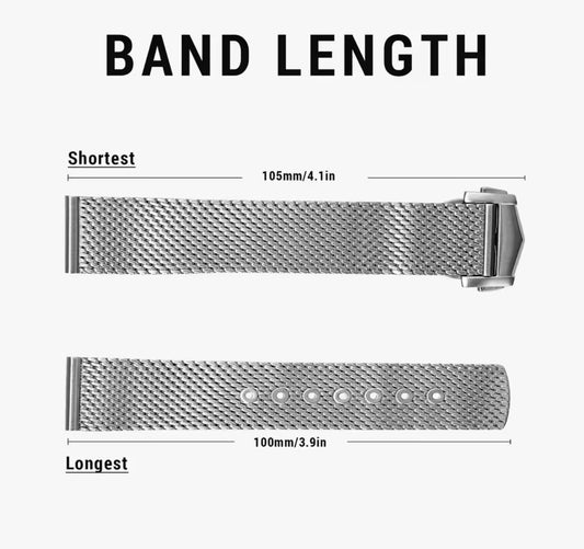 Omega Mesh Bracelet 20mm For Seamaster 007 - Premium Steel Strap - Top Seller