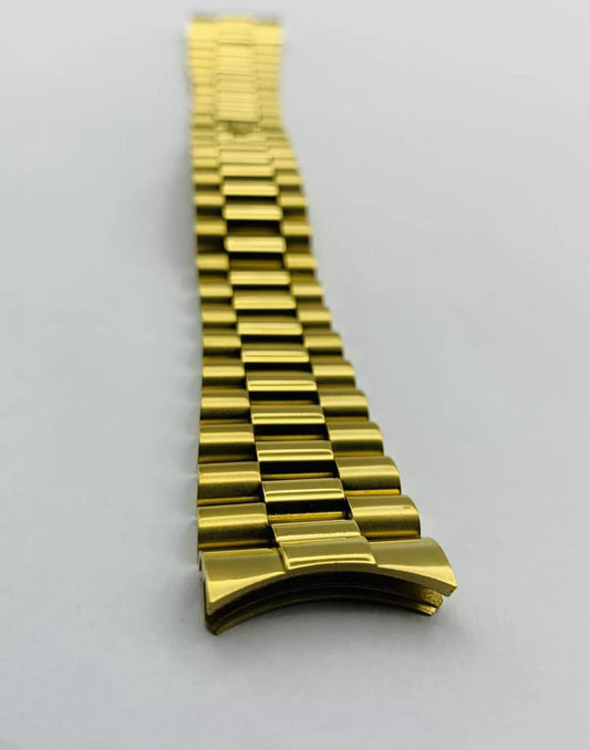 20MM 21MM FOR ROLEX PRESIDENT DAY DATE WATCH BAND 18038 18039 18078 18238  GOLD