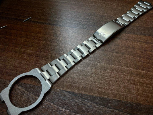 Omega Dynamic Geneve Watch Bracelet Stainles Steel Strap With Ring