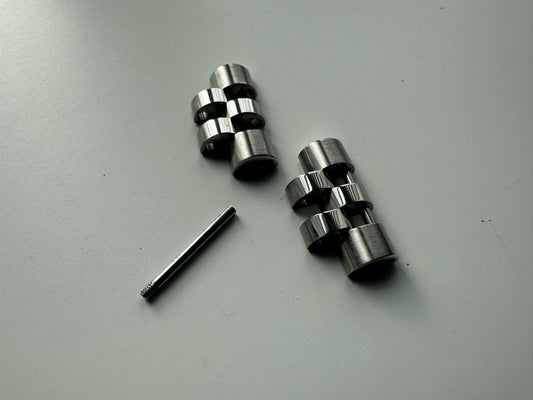 15.5mm Swiss-Made Stainless Jubilee Steel Link fits Rolex GMT 126710  116710,.