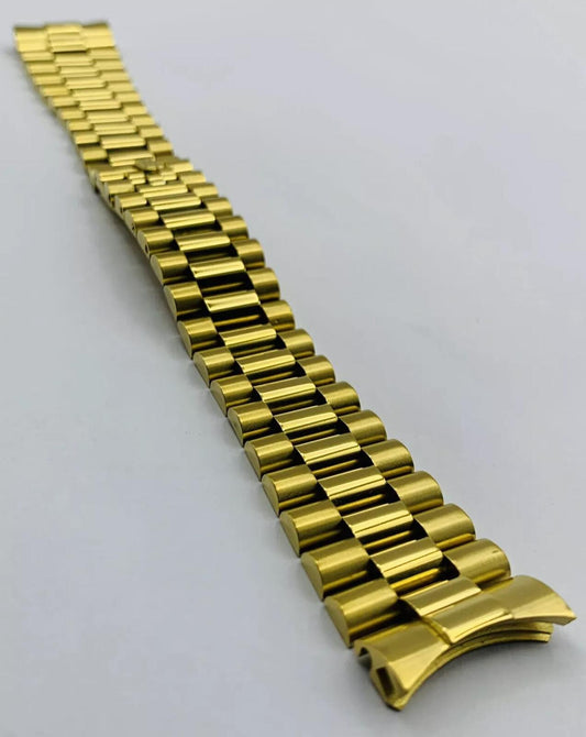 20MM 21MM FOR ROLEX PRESIDENT DAY DATE WATCH BAND 18038 18039 18078 18238  GOLD