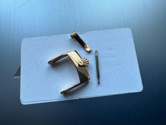 ROLEX BUCKLE 14MM ROSE GOLD PLATED,