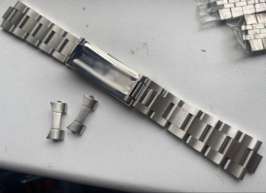 OYSTER WATCH BAND FOR ROLEX SUBMARINER GMT DATEJUST 20MM BRACELET S.STEEL HEAVY.