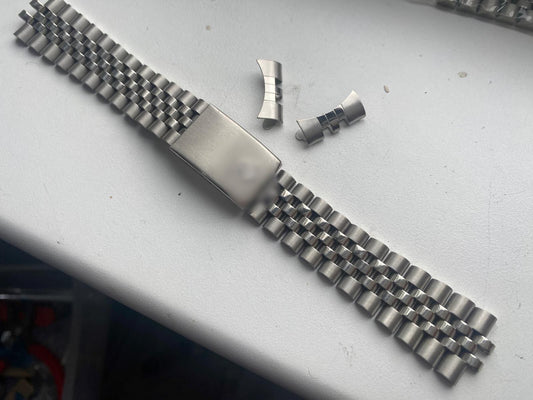 19MM 20MM JUBILEE SILVER STEEL BRACELET FOR  ROLEX DATEJUST PRESIDENT
