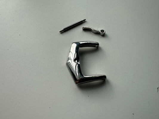 16mm 18mm Silver Stainless Steel Buckle fit PATEK PHILIPPE Strap Watches