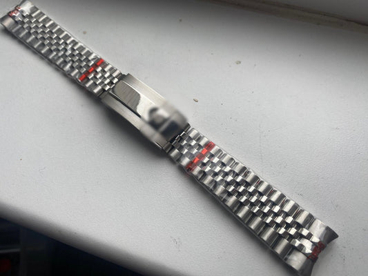 20MM Jubilee Oyster Clasp Watch Band Bracelet Fits for Rolex GMT Master 2 II