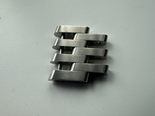 LINK FOR BREITLING NAVITIMER 443A BRACELET AB0127 STAINLESS 7 LINK POLISH new.
