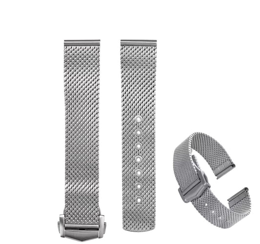 Omega Mesh Bracelet 20mm For Seamaster 007 - Premium Steel Strap - Top Seller