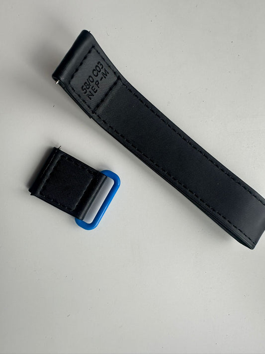 20mm Navy Strap For Omega MoonSwatch Speedmaster Mission to Neptune